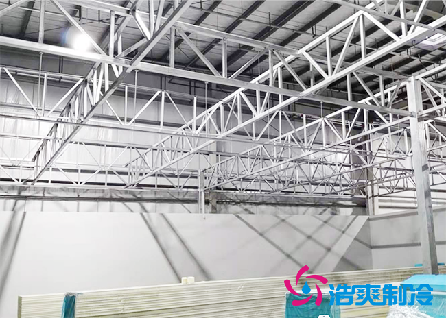 橙心优选-南宁良庆仓8600m³生鲜餐饮冷库建造