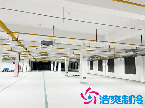 冷库安装时的系统管路布置-浩爽制冷